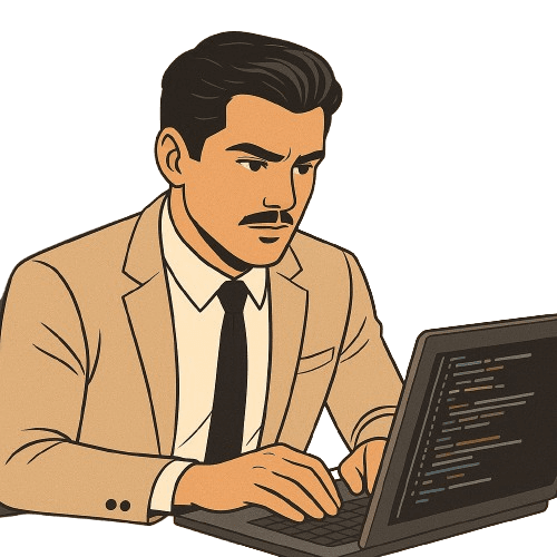 a Person using a computer